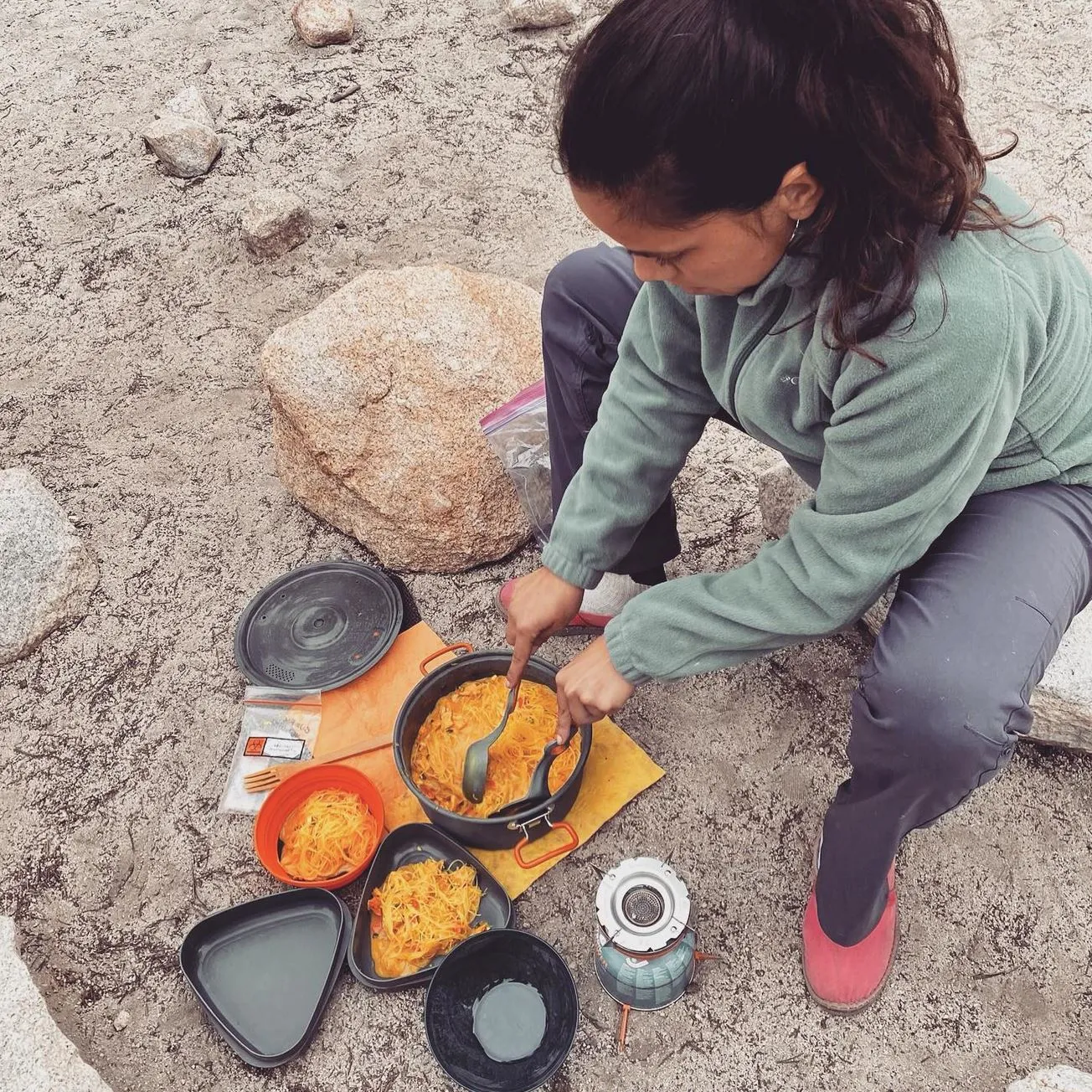 Camp Cooking and Meal Prep on the Trail