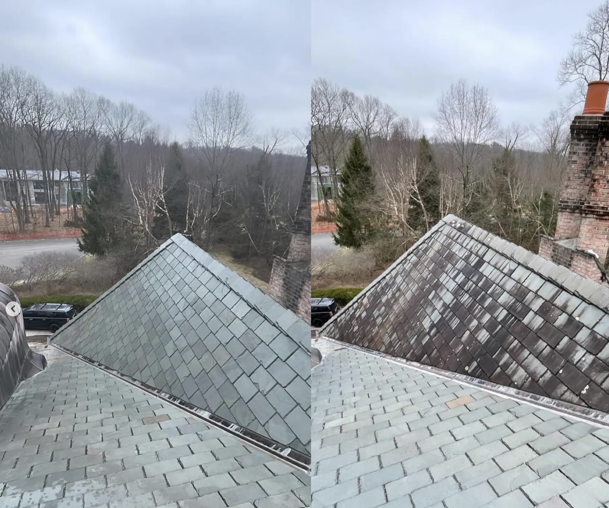 Soft Wash Roof Cleaning