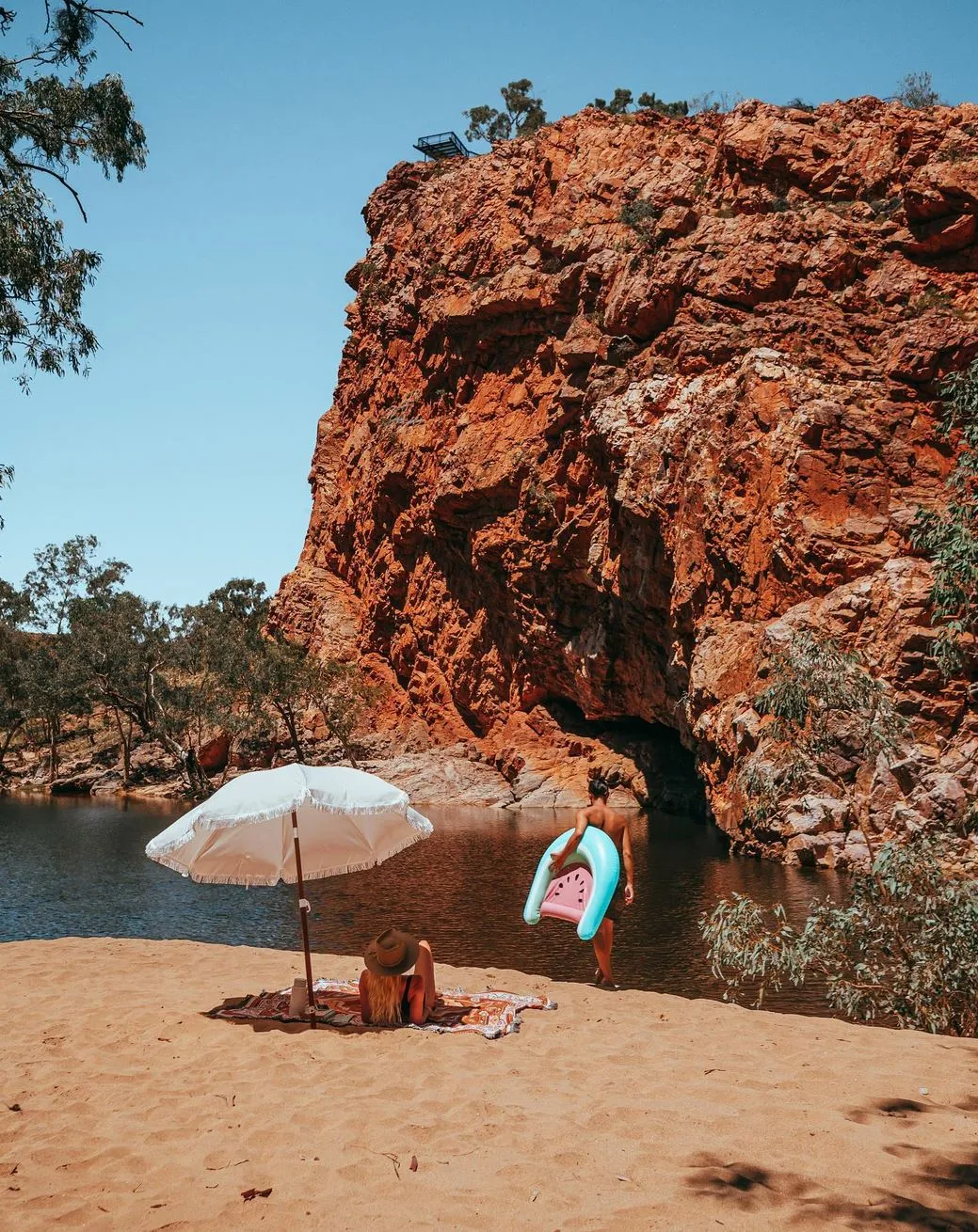 Water Safety Tips, Larapinta Trail